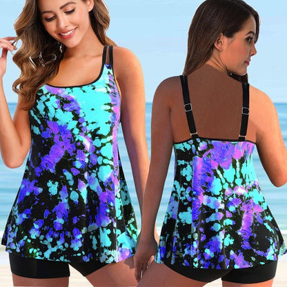 Variant image for Dam Tankini i Två Delar Elegant Design Högkvalitativt Tyg-49